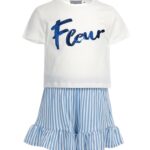 Комплект (футболка+шорты) для девочки