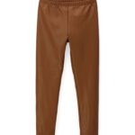 Леггинсы, экокожа для девочки