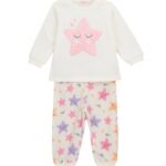 Пижама с длинным рукавом для маленькой девочки