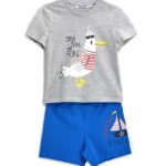 Пижама с коротким рукавом для маленького мальчика