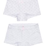 Трусы боксеры, 2 шт. для девочки