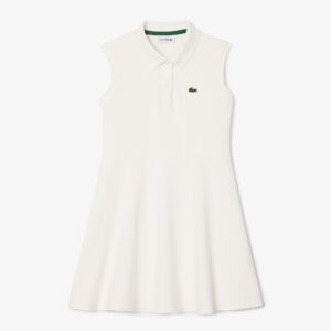 Детское платье - поло Lacoste Pleated