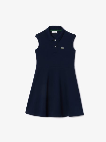 Детское платье - поло Lacoste Pleated