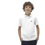 Детское поло  Lacoste из хлопка Pique