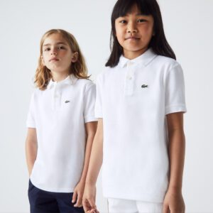 Детское поло  Lacoste из хлопка Pique