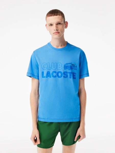 Мужская футболка Lacoste из органического хлопка