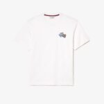 Мужская футболка Lacoste из плотного хлопка