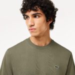 Мужская хлопковая футболка Lacoste с коротким руавом