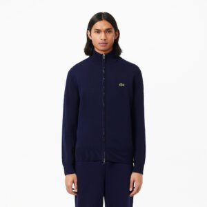 Мужская кофта Lacoste на молнии из органического хлопка