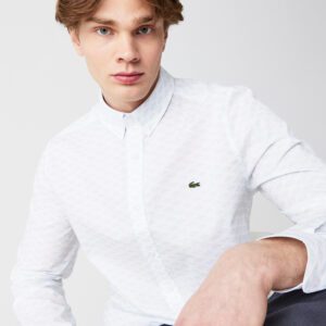 Мужская рубашка Lacoste Slim Fit