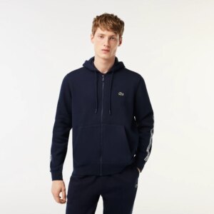 Мужская толстовка Lacoste Classic Fit с флисом