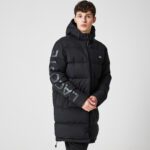 Мужская утеплённая куртка Lacoste Long Hooded Quilted