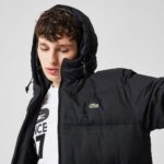 Мужская утеплённая куртка Lacoste Long Hooded Quilted