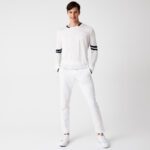 Мужские брюки Lacoste из смеси хлопка и льна