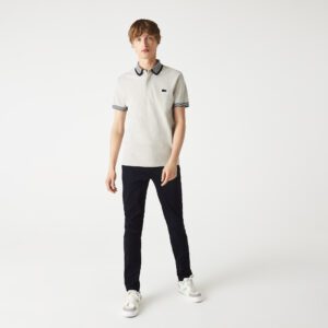 Мужские классические брюки - чинос Lacoste Slim Fit из хлопка