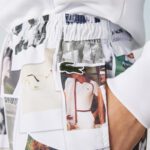 Мужские купальные шорты Lacoste x Polaroid