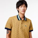 Мужское поло Lacoste Classic Fit с монограммой