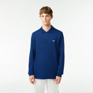 Мужское поло Lacoste L.12.21 Classic Fit с длинным рукавом