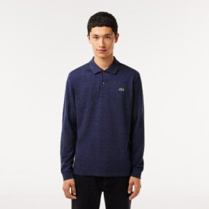 Мужское поло Lacoste L.12.21 Classic Fit с длинным рукавом