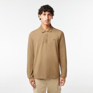 Мужское поло Lacoste L.12.21 Classic Fit с длинным рукавом