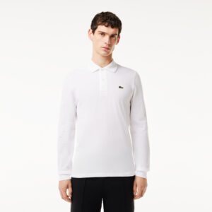 Мужское поло Lacoste L.12.21 Classic Fit с длинным рукавом