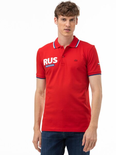 Мужское поло Lacoste Slim Fit