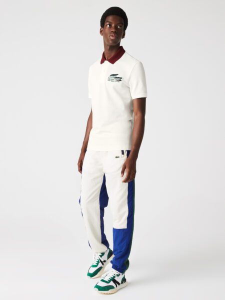 Мужское поло Lacoste Slim Fit из хлопка Heritage