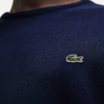 Мужской свитер Lacoste с круглым вырезом