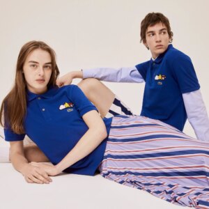 Унисекс Поло Lacoste x FriendsWithYou Design Classic Fit