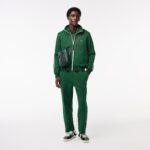 Жаккардовые спортивные брюки Lacoste Paris с монограммой