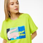 Женская футболка Lacoste Loose Fit