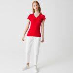 Женская футболка Lacoste Slim Fit