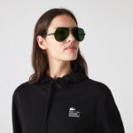 Женская толстовка Lacoste Regular Fit из хлопкового флиса