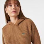 Женское худи Lacoste с капюшоном