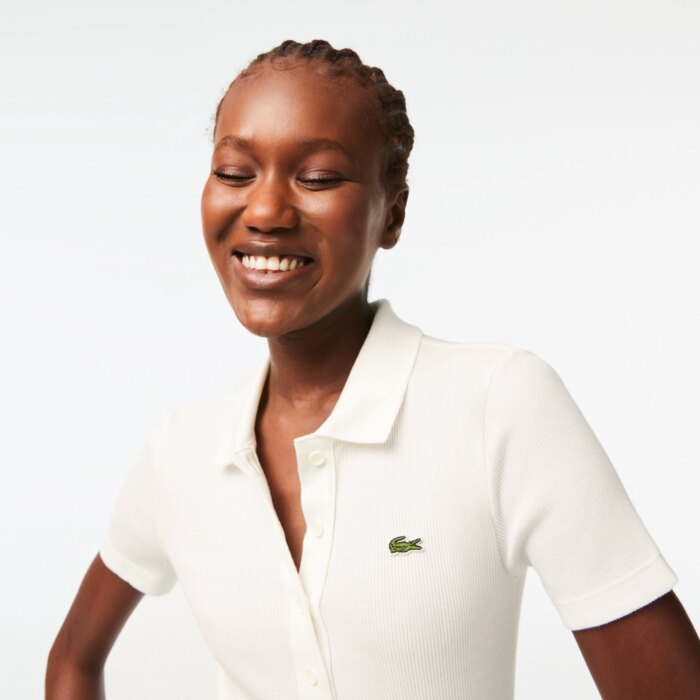 Женское поло Lacoste из органического хлопка