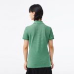 Женское поло Lacoste Slim Fit из эластичного хлопка