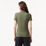 Женское поло Lacoste Slim Fit из эластичного хлопка