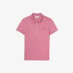 Женское поло Lacoste Slim Fit из эластичного хлопка