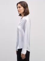 Атласная блузка