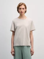 Базовая футболка с необработанными краями