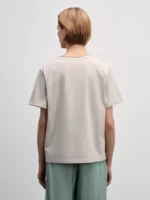 Базовая футболка с необработанными краями