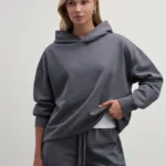 Базовое трикотажное худи