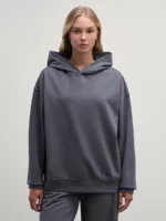 Базовое трикотажное худи