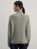 Базовый джемпер с воротником стойкой