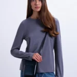 Базовый лонгслив из модала