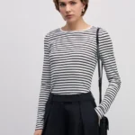 Базовый лонгслив из вискозы