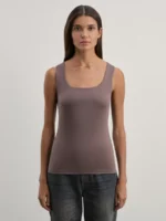 Базовый топ с широкими бретелями