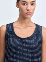 Блузка со стразами