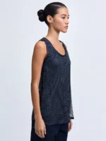 Блузка со стразами