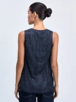 Блузка со стразами